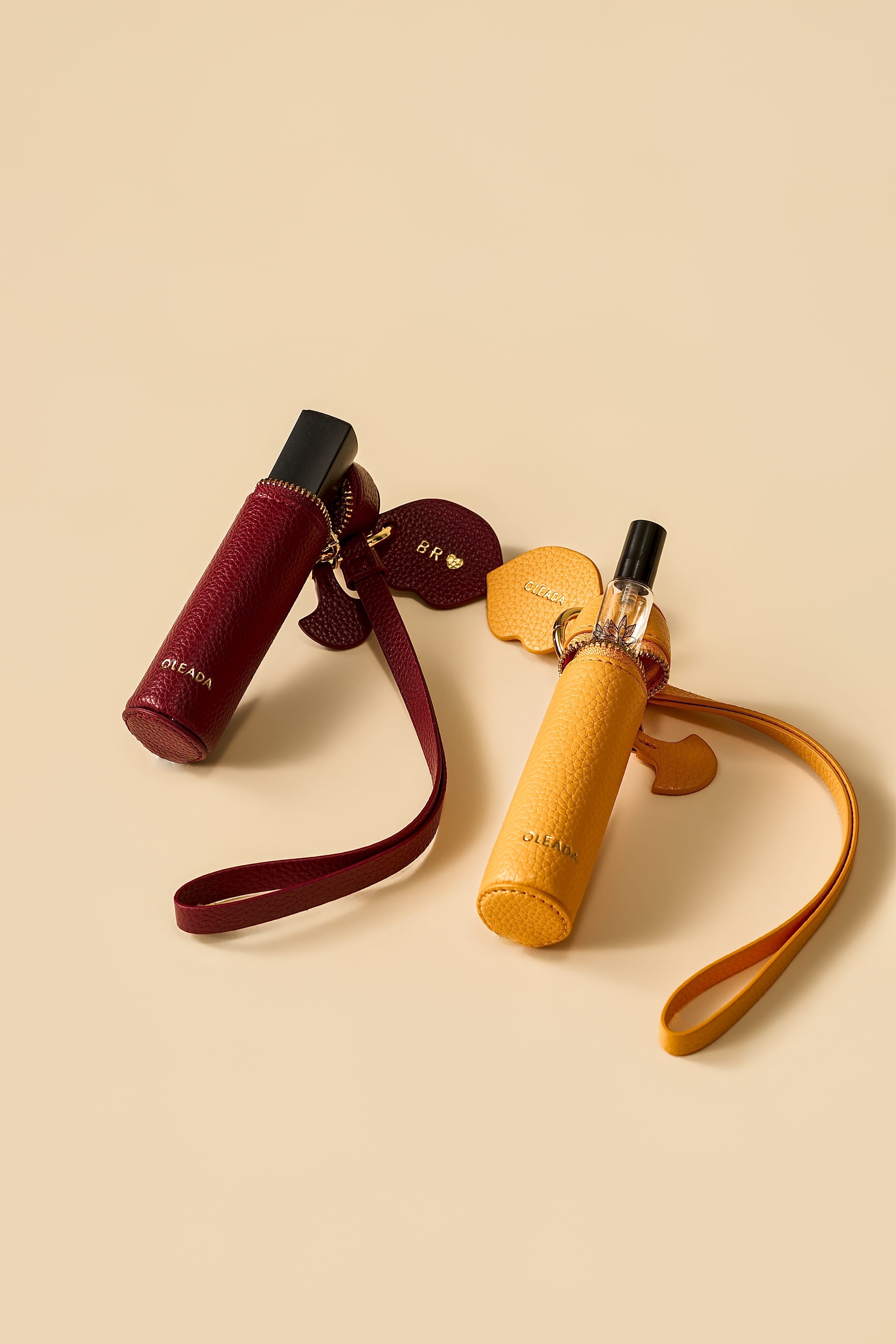 OLEADA NYC Apparel and Accessories > Women > Small Leather Goods > Leather Case The Lip Capsule Charm