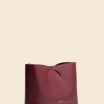 OLEADA NYC Apparel and Accessories > Women > Small Leather Goods > Leather Hand Bag Color_Scarlet Book Tote