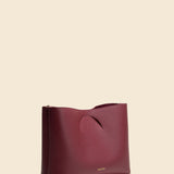 OLEADA NYC Apparel and Accessories > Women > Small Leather Goods > Leather Hand Bag Color_Scarlet Book Tote