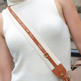 OLEADA NYC Apparel and Accessories > Women > Small Leather Goods > Leather Strap Canal Bag Strap