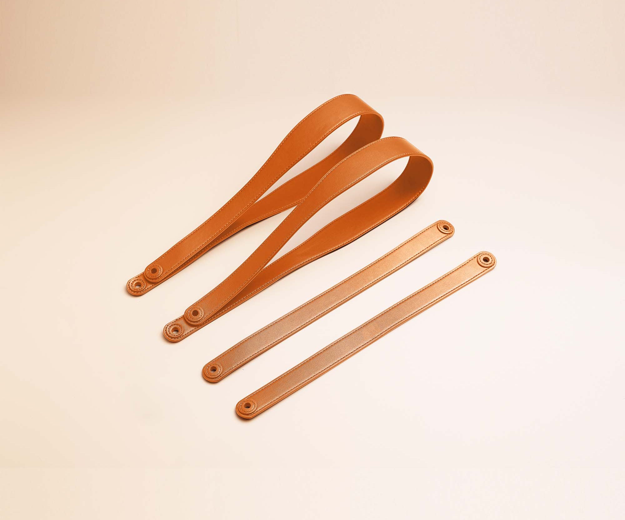 OLEADA NYC Apparel and Accessories > Women > Small Leather Goods > Leather Strap Color_Tangerine AnyDuffle Strap