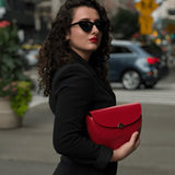 OLEADA NYC Apparel and Accessories > Women > Work Bag > Leather Handbag > Compact Bag > Shoulder Bag Echo Bag