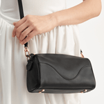 OLEADA NYC Apparel and Accessories > Women > Work Bag > Leather Handbag > Compact Bag > Shoulder Bag Marina Box