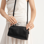 OLEADA NYC Apparel and Accessories > Women > Work Bag > Leather Handbag > Compact Bag > Shoulder Bag Marina Box