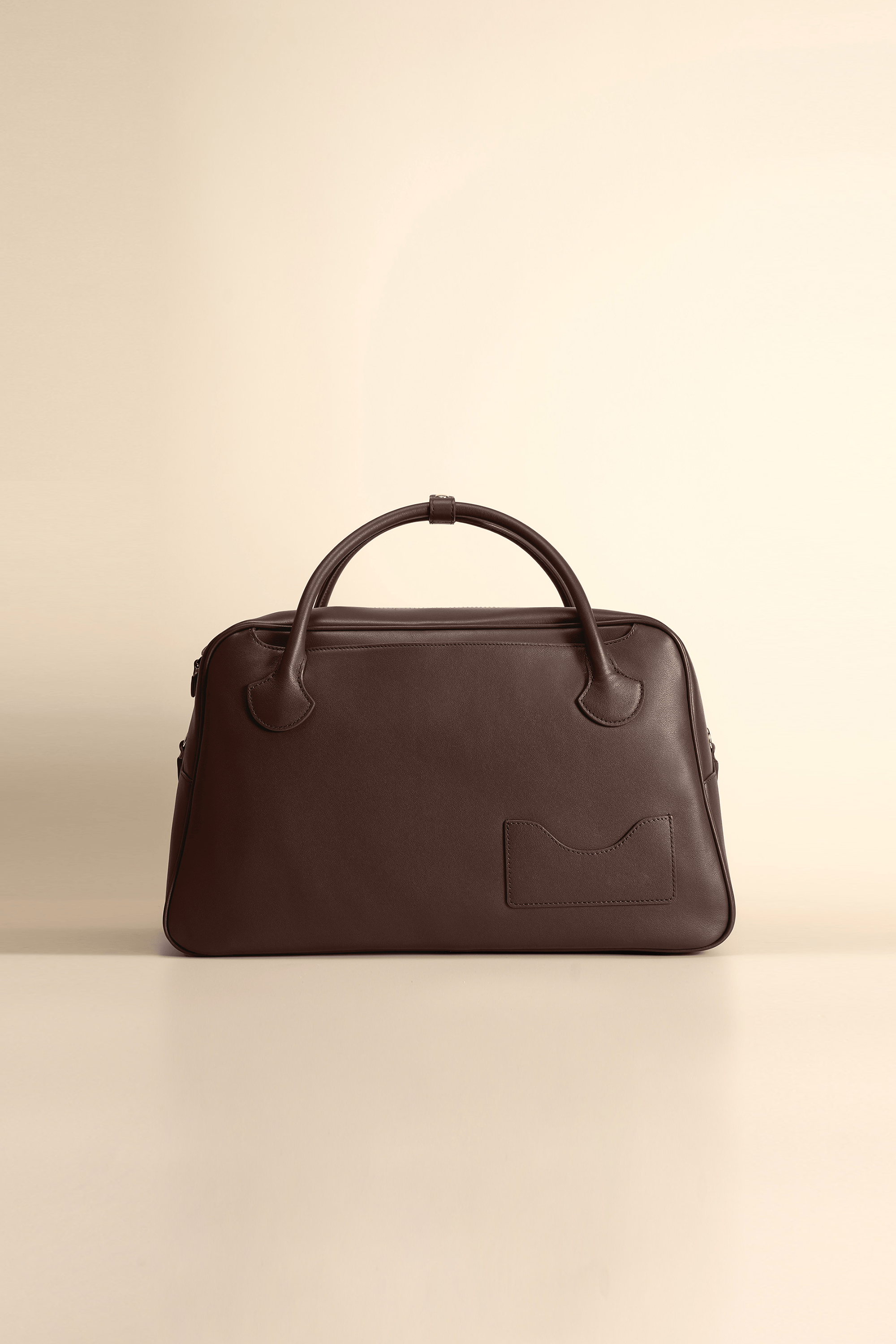 OLEADA NYC Backpack> Leather Backpack For Women > Handbag > Convertible To Shoulder Bag > Fits 14" laptop> Color_Chocolate Marina Carryall