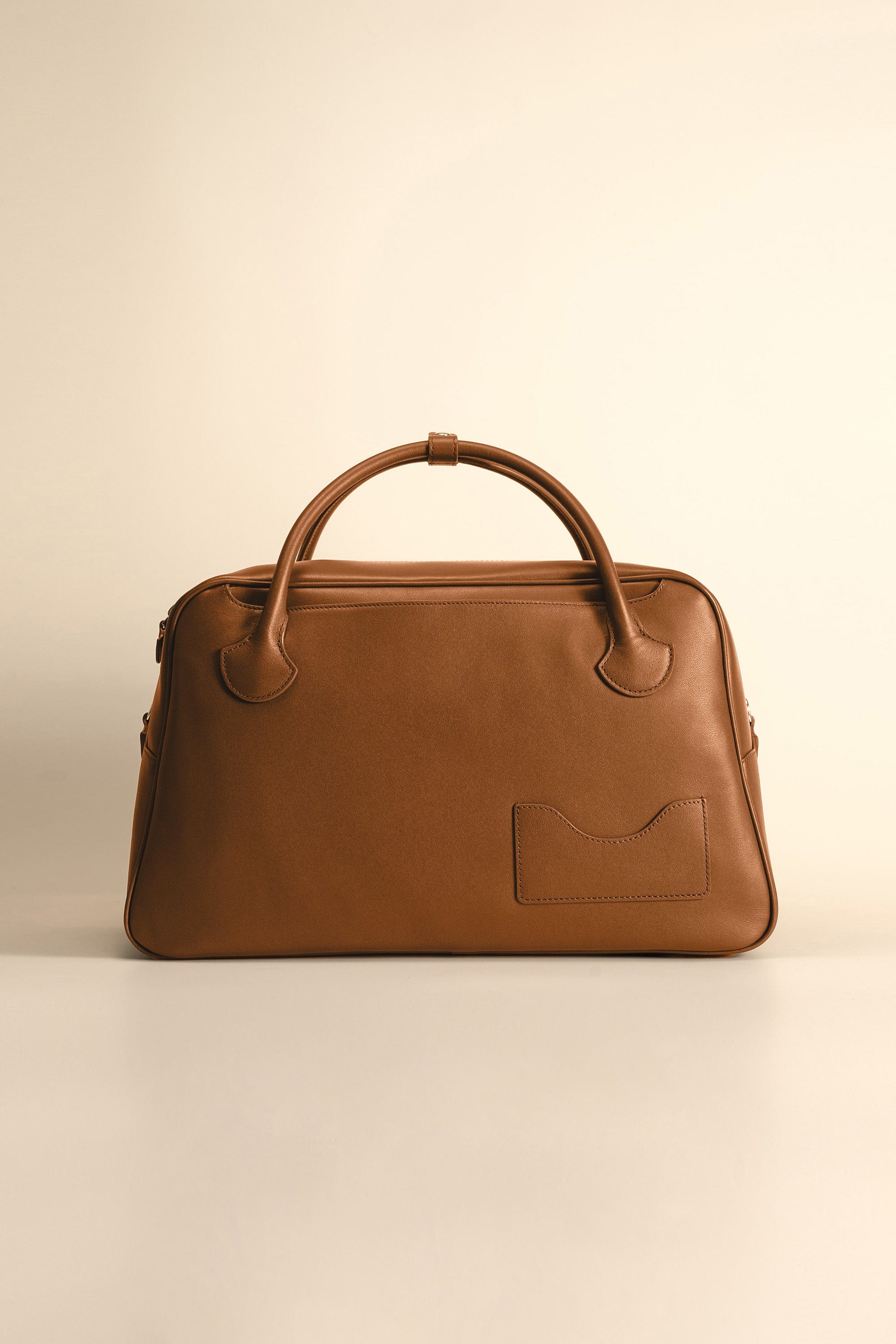 OLEADA NYC Backpack> Leather Backpack For Women > Handbag > Convertible To Shoulder Bag > Fits 14" laptop> Color_Cognac Marina Carryall