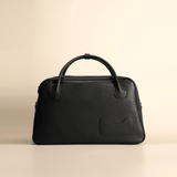 OLEADA NYC Backpack> Leather Backpack For Women > Handbag > Convertible To Shoulder Bag > Fits 14" laptop> Color_Onyx Marina Carryall