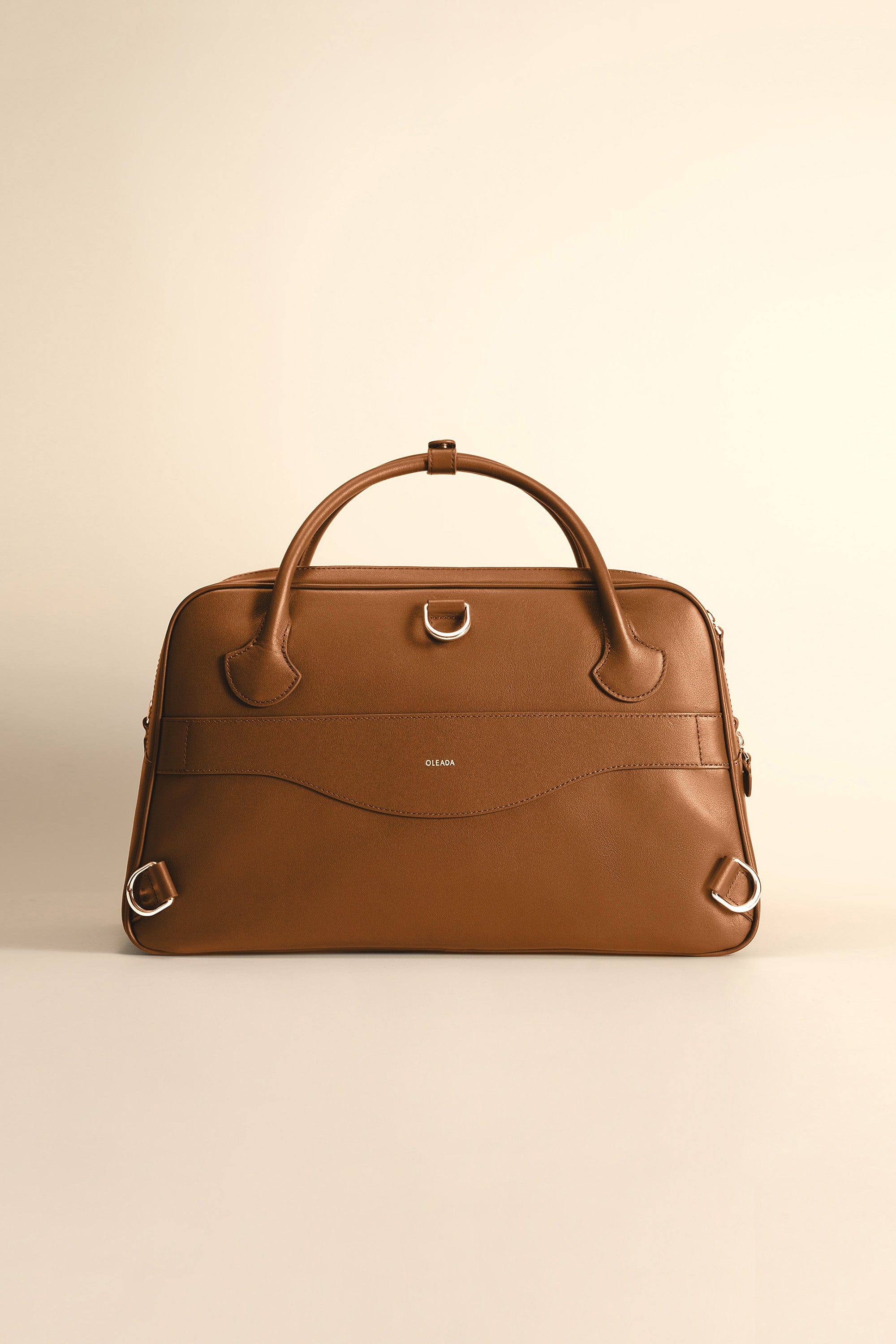 OLEADA NYC Backpack> Leather Backpack For Women > Handbag > Convertible To Shoulder Bag > Fits 14" laptop> Marina Carryall