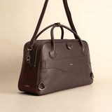 OLEADA NYC Backpack> Leather Backpack For Women > Handbag > Convertible To Shoulder Bag > Fits 14" laptop> Marina Carryall