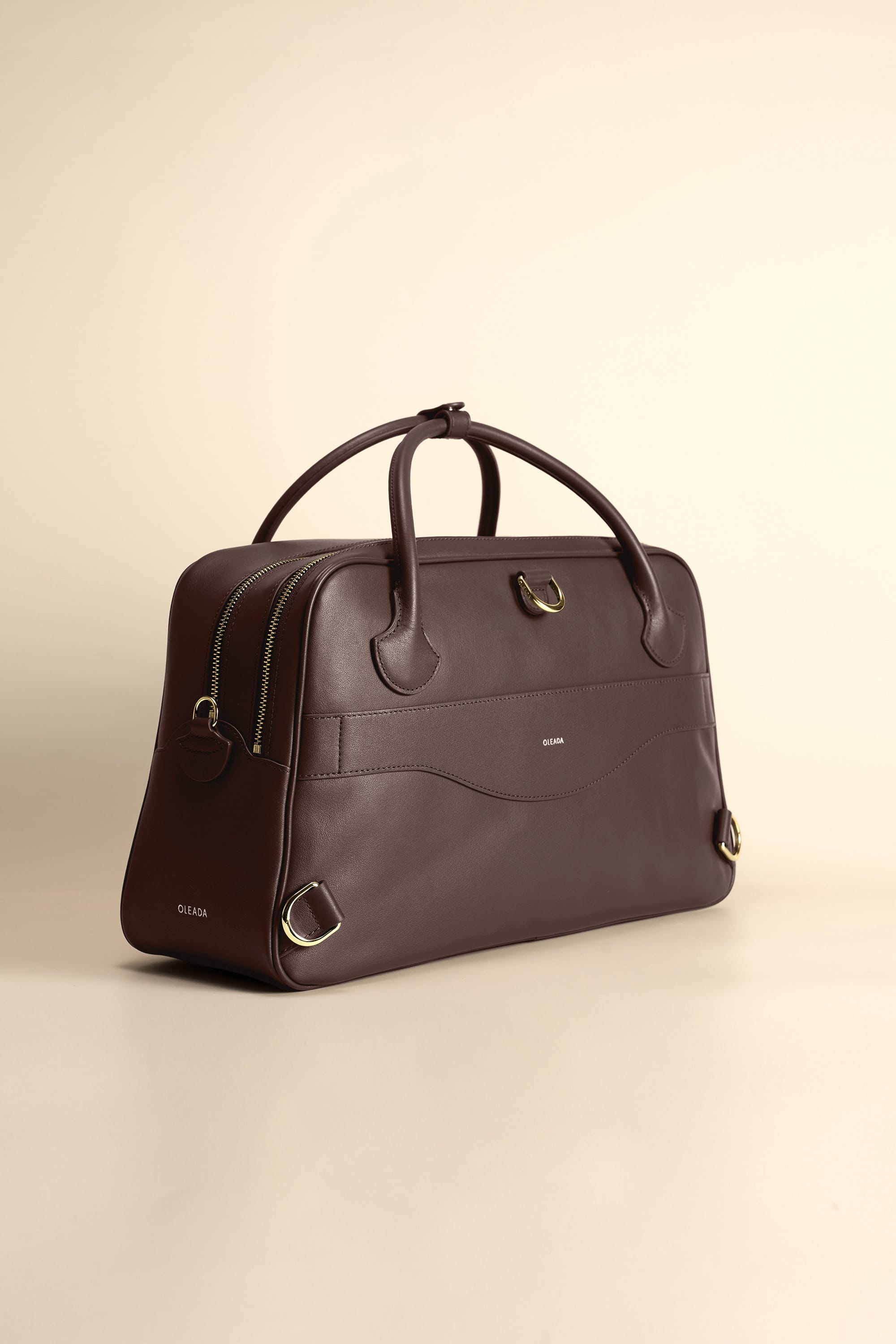 OLEADA NYC Backpack> Leather Backpack For Women > Handbag > Convertible To Shoulder Bag > Fits 14" laptop> Marina Carryall