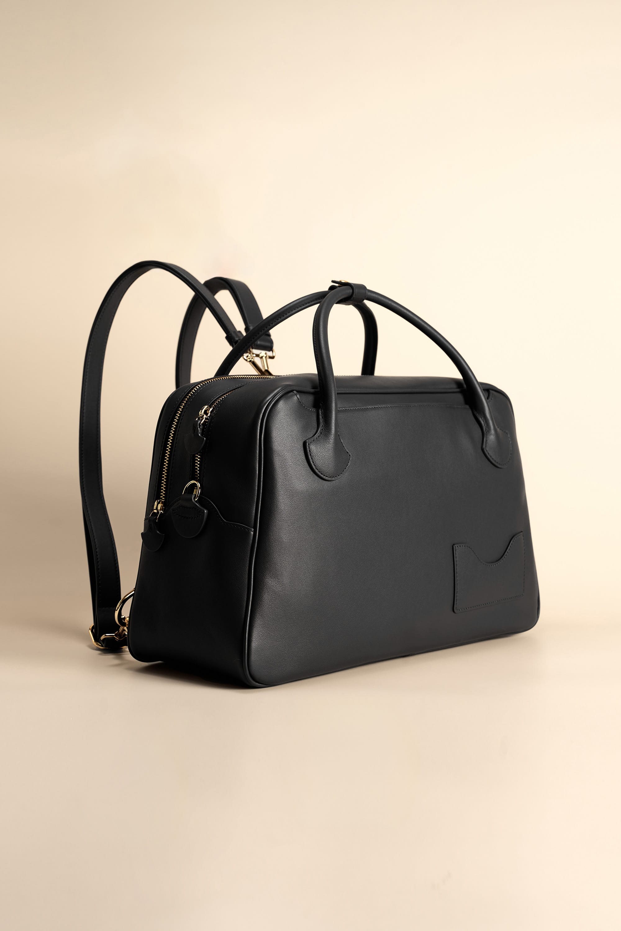 OLEADA NYC Backpack> Leather Backpack For Women > Handbag > Convertible To Shoulder Bag > Fits 14" laptop> Marina Carryall