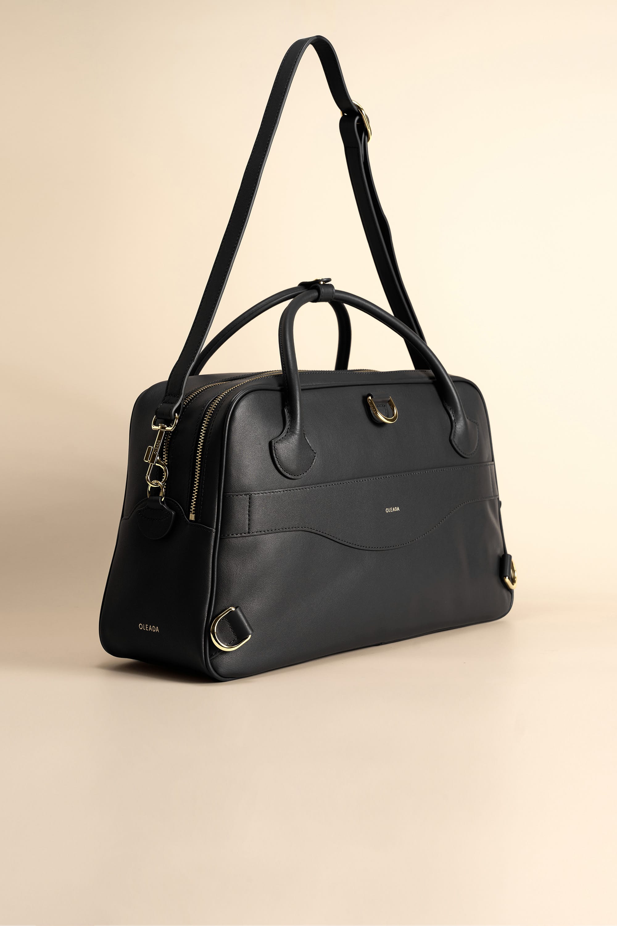 OLEADA NYC Backpack> Leather Backpack For Women > Handbag > Convertible To Shoulder Bag > Fits 14" laptop> Marina Carryall