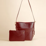 OLEADA NYC Bucket Bag > Leather Tote Bag For Women > Mini Handbag > Convertible To Shoulder Bag > Fits iPad Mini> Mini Marina Soft Bucket