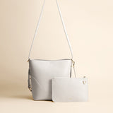 OLEADA NYC Bucket Bag > Leather Tote Bag For Women > Mini Handbag > Convertible To Shoulder Bag > Fits iPad Mini> Mini Marina Soft Bucket