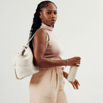 OLEADA NYC Bucket Bag > Leather Tote Bag For Women > Mini Handbag > Convertible To Shoulder Bag > Fits iPad Mini> Mini Marina Soft Bucket