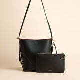 OLEADA NYC Bucket Bag > Leather Tote Bag For Women > Mini Handbag > Convertible To Shoulder Bag > Fits iPad Mini> Mini Marina Soft Bucket