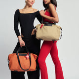 OLEADA NYC convertible travel bags > airport tote bags > overnight bags > water-resistant vegan bags > stylish multi-use bags AnyWear AnyDuffle