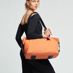 OLEADA NYC convertible travel bags > airport tote bags > overnight bags > water-resistant vegan bags > stylish multi-use bags AnyWear AnyDuffle
