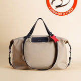 OLEADA NYC convertible travel bags > airport tote bags > overnight bags > water-resistant vegan bags > stylish multi-use bags Color_Abu Dhabi AnyWear AnyDuffle