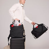 OLEADA NYC convertible travel bags > work-to-travel backpack > commuter bags > water-resistant vegan bags > stylish multi-use backpack AnyWear AnyBackpack