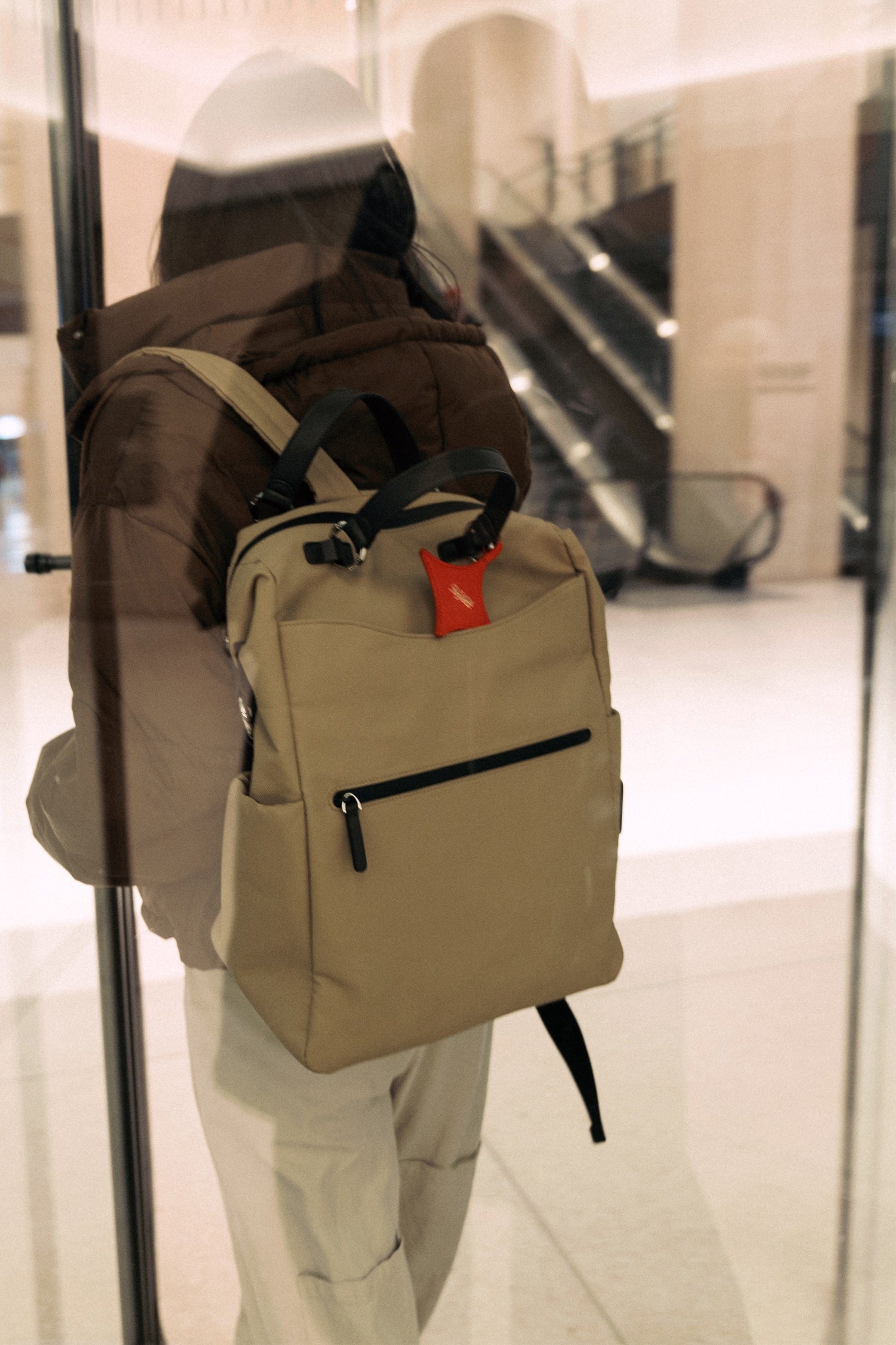 OLEADA NYC convertible travel bags > work-to-travel backpack > commuter bags > water-resistant vegan bags > stylish multi-use backpack AnyWear AnyBackpack