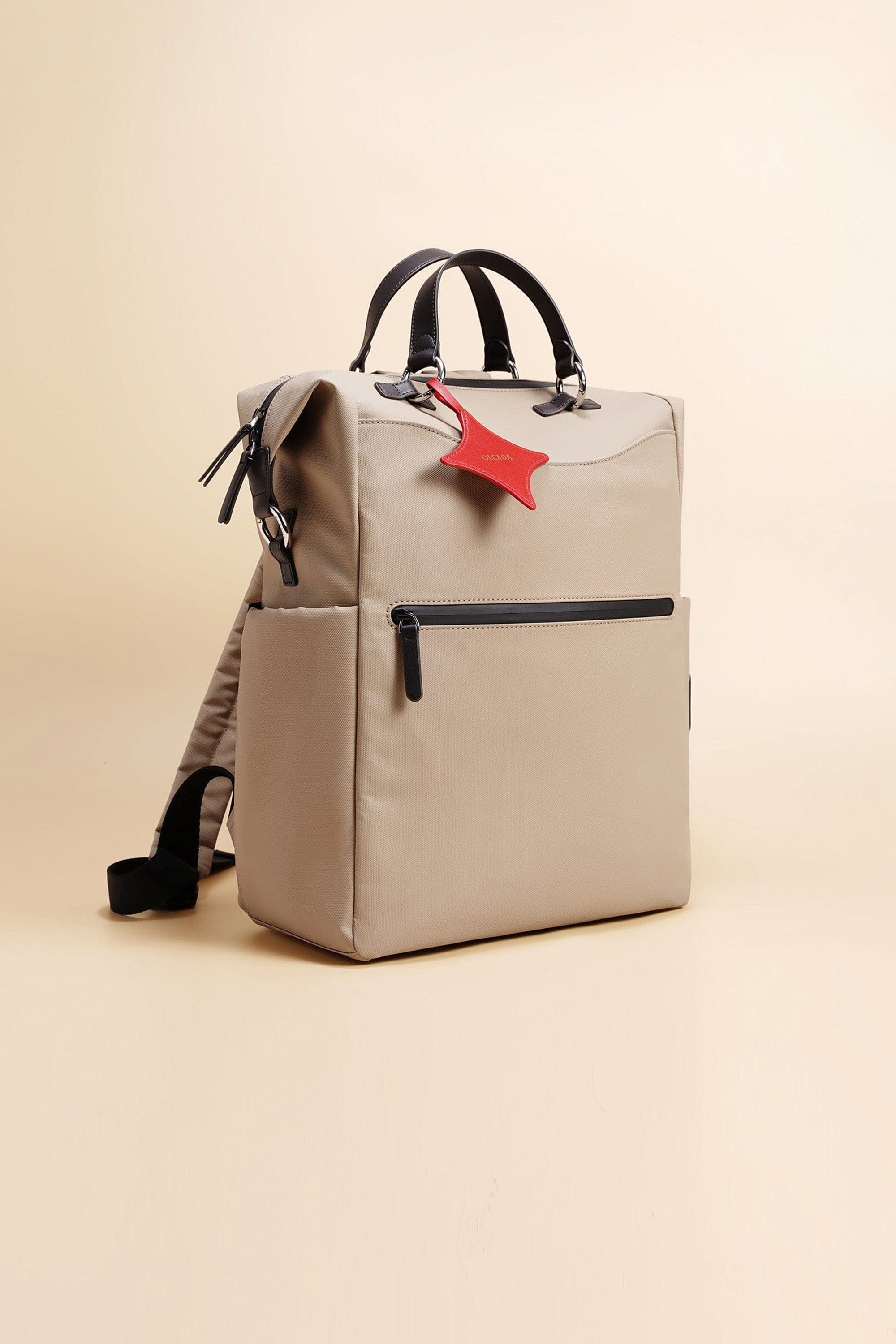 OLEADA NYC convertible travel bags > work-to-travel backpack > commuter bags > water-resistant vegan bags > stylish multi-use backpack AnyWear AnyBackpack Travel