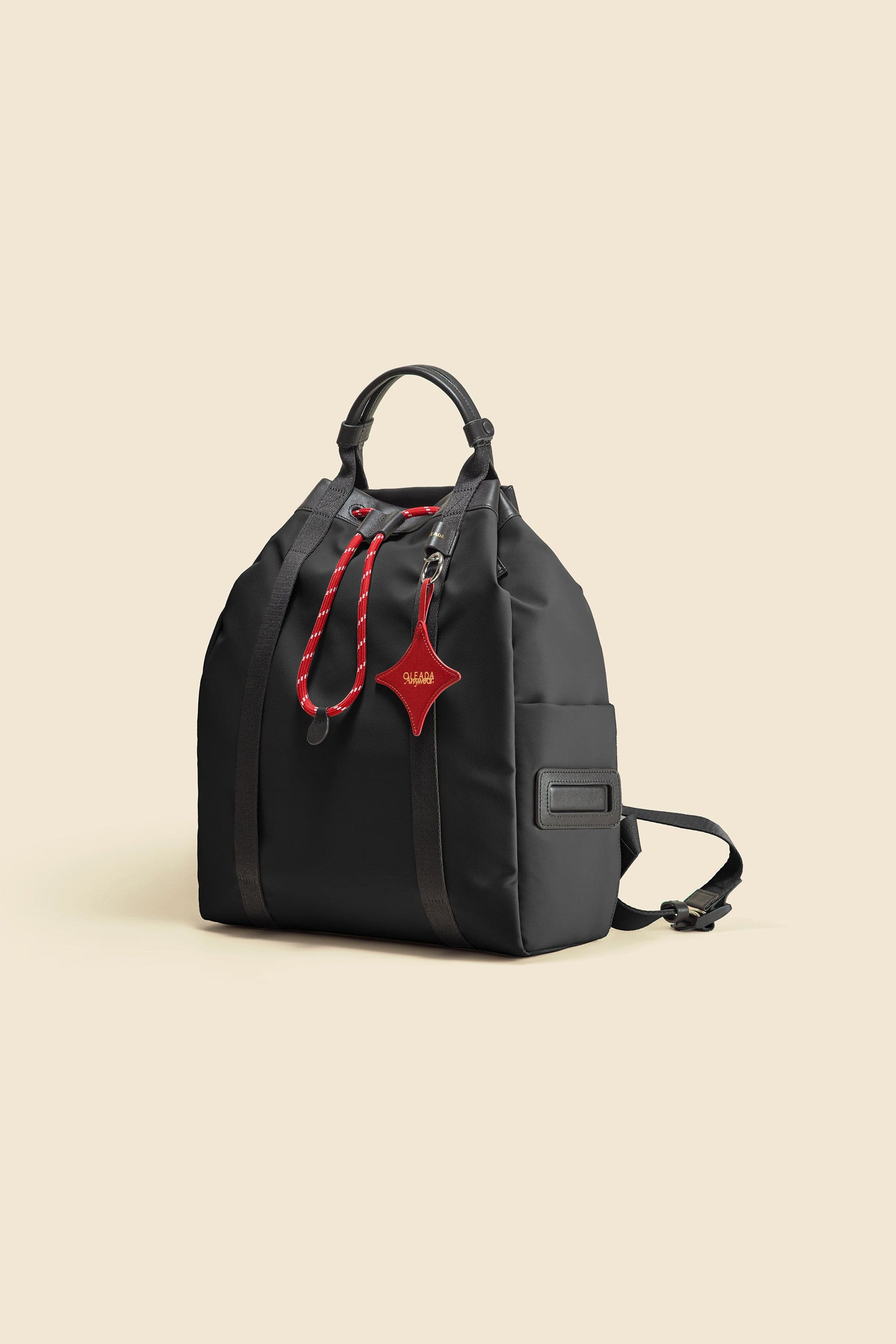 OLEADA NYC convertible travel bags > work-to-travel backpack > commuter bags > water-resistant vegan bags > stylish multi-use backpack AnyWear Tennis Backpack
