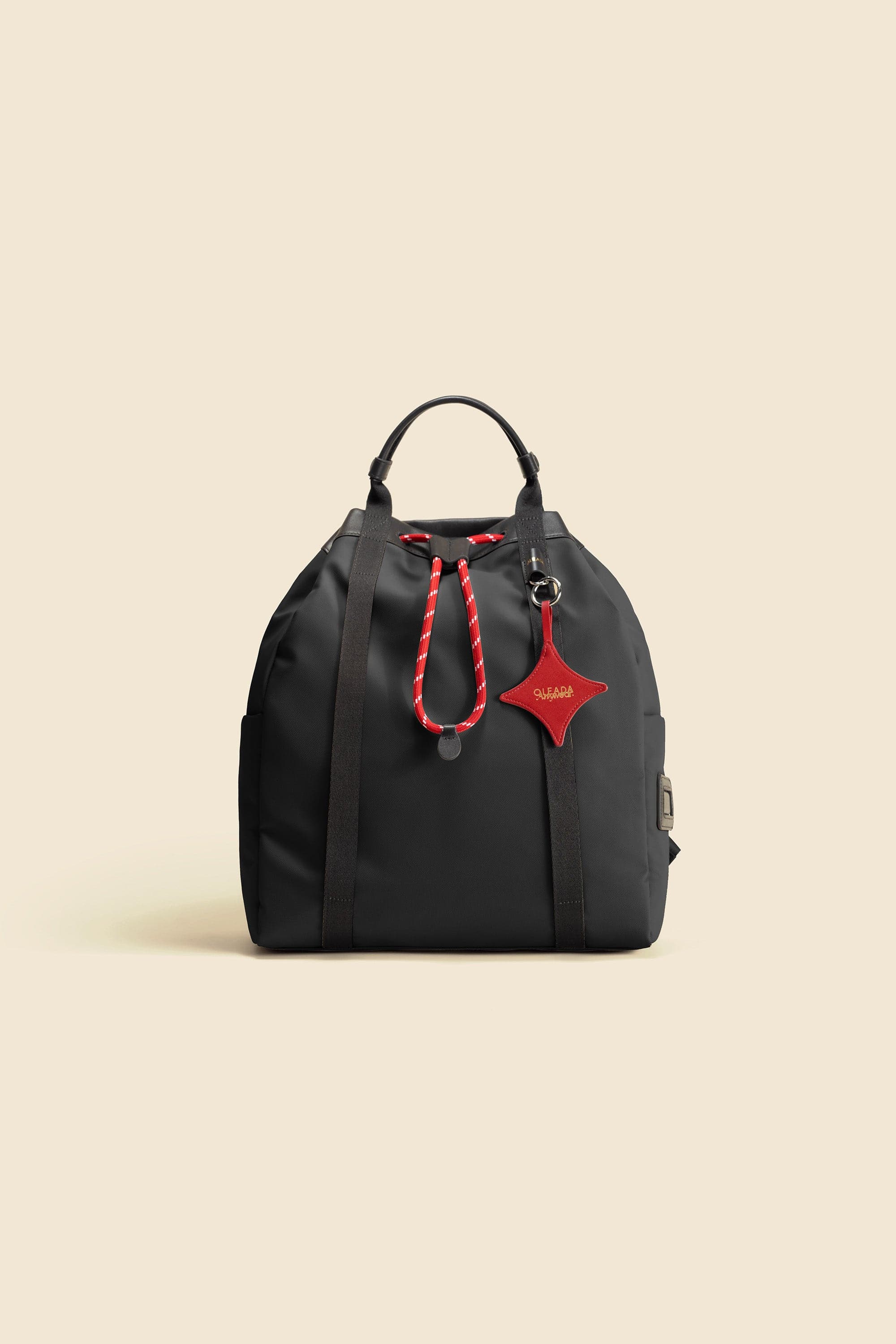OLEADA NYC convertible travel bags > work-to-travel backpack > commuter bags > water-resistant vegan bags > stylish multi-use backpack AnyWear Tennis Backpack