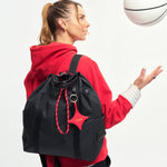 OLEADA NYC convertible travel bags > work-to-travel backpack > commuter bags > water-resistant vegan bags > stylish multi-use backpack AnyWear Tennis Backpack