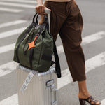 OLEADA NYC convertible travel bags > work-to-travel backpack > commuter bags > water-resistant vegan bags > stylish multi-use backpack AnyWear Tennis Backpack