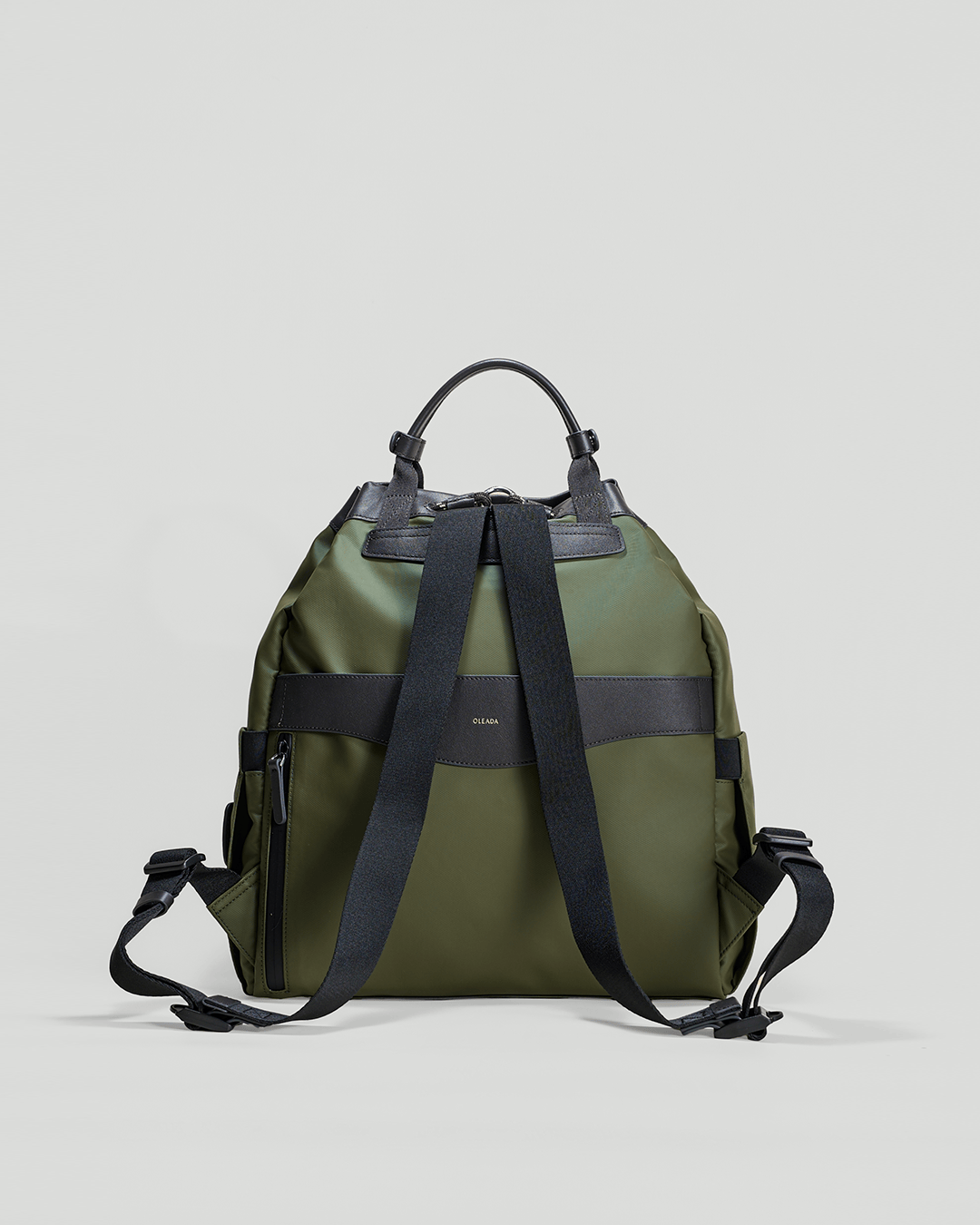 OLEADA NYC convertible travel bags > work-to-travel backpack > commuter bags > water-resistant vegan bags > stylish multi-use backpack AnyWear Tennis Backpack