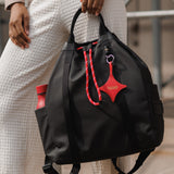OLEADA NYC convertible travel bags > work-to-travel backpack > commuter bags > water-resistant vegan bags > stylish multi-use backpack AnyWear Tennis Backpack