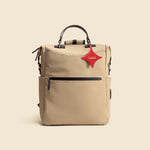 OLEADA NYC convertible travel bags > work-to-travel backpack > commuter bags > water-resistant vegan bags > stylish multi-use backpack Color_Abu Dhabi AnyWear AnyBackpack