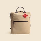 OLEADA NYC convertible travel bags > work-to-travel backpack > commuter bags > water-resistant vegan bags > stylish multi-use backpack Color_Abu Dhabi AnyWear AnyBackpack