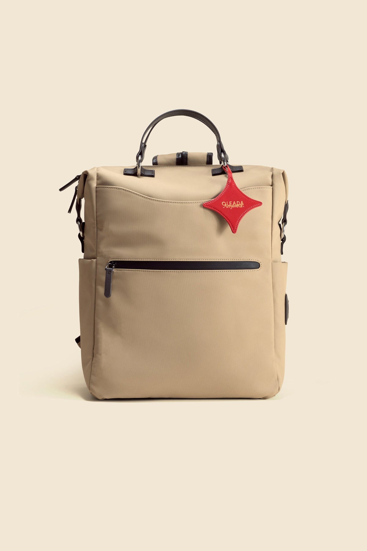 NEW IF Bags aqua rope rucksack LIGHTWEIGHT backpack vegan leather Milan Italy Bags and backpacks – Travellty main image 3