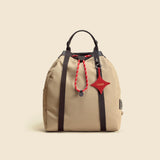 OLEADA NYC convertible travel bags > work-to-travel backpack > commuter bags > water-resistant vegan bags > stylish multi-use backpack Color_Abu Dhabi AnyWear Tennis Backpack