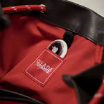 OLEADA NYC convertible travel bags > work-to-travel backpack > commuter bags > water-resistant vegan bags > stylish multi-use backpack Color_Abu Dhabi AnyWear Tennis Backpack