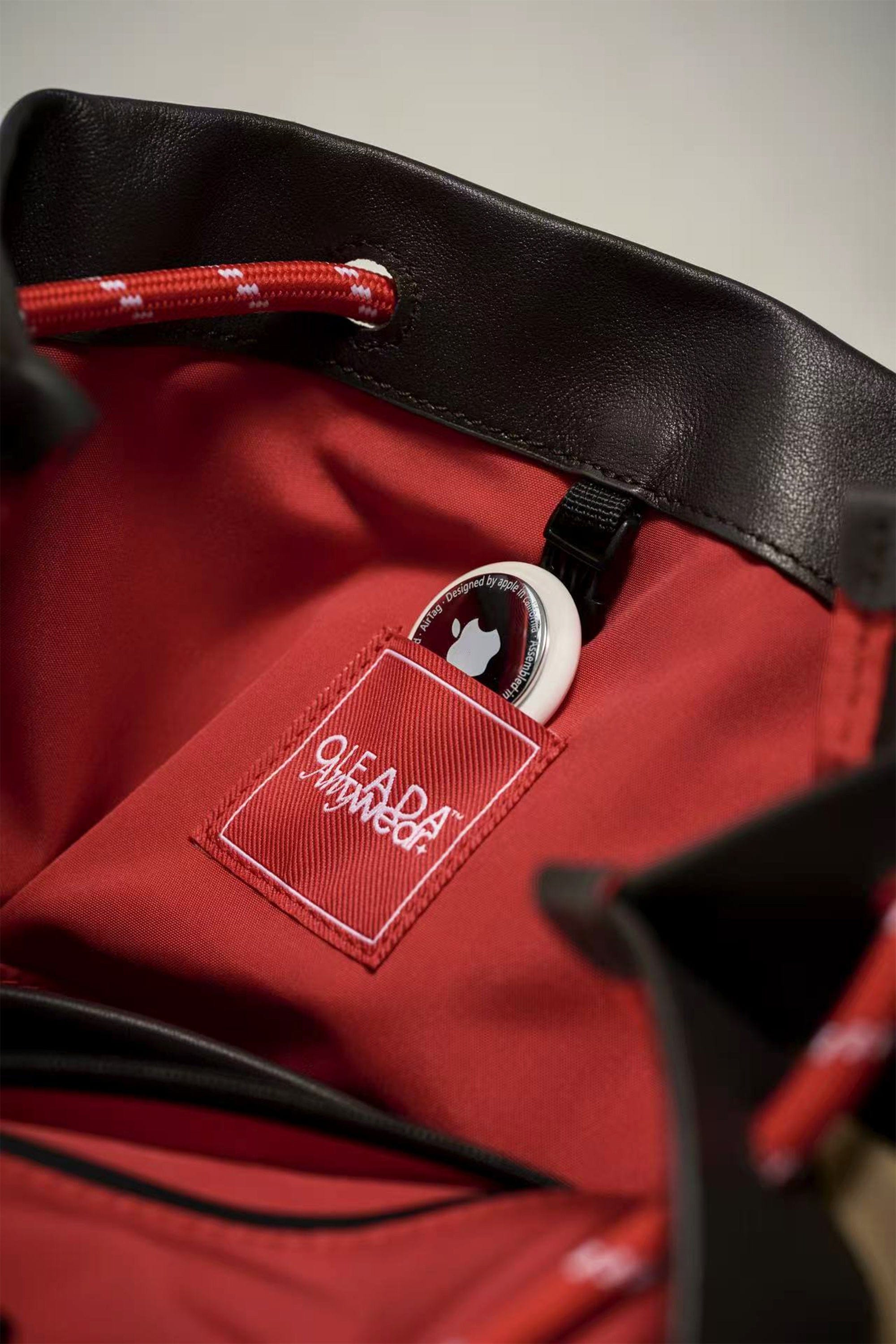 OLEADA NYC convertible travel bags > work-to-travel backpack > commuter bags > water-resistant vegan bags > stylish multi-use backpack Color_Abu Dhabi AnyWear Tennis Backpack