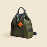 OLEADA NYC convertible travel bags > work-to-travel backpack > commuter bags > water-resistant vegan bags > stylish multi-use backpack Color_Tahoe AnyWear Tennis Backpack