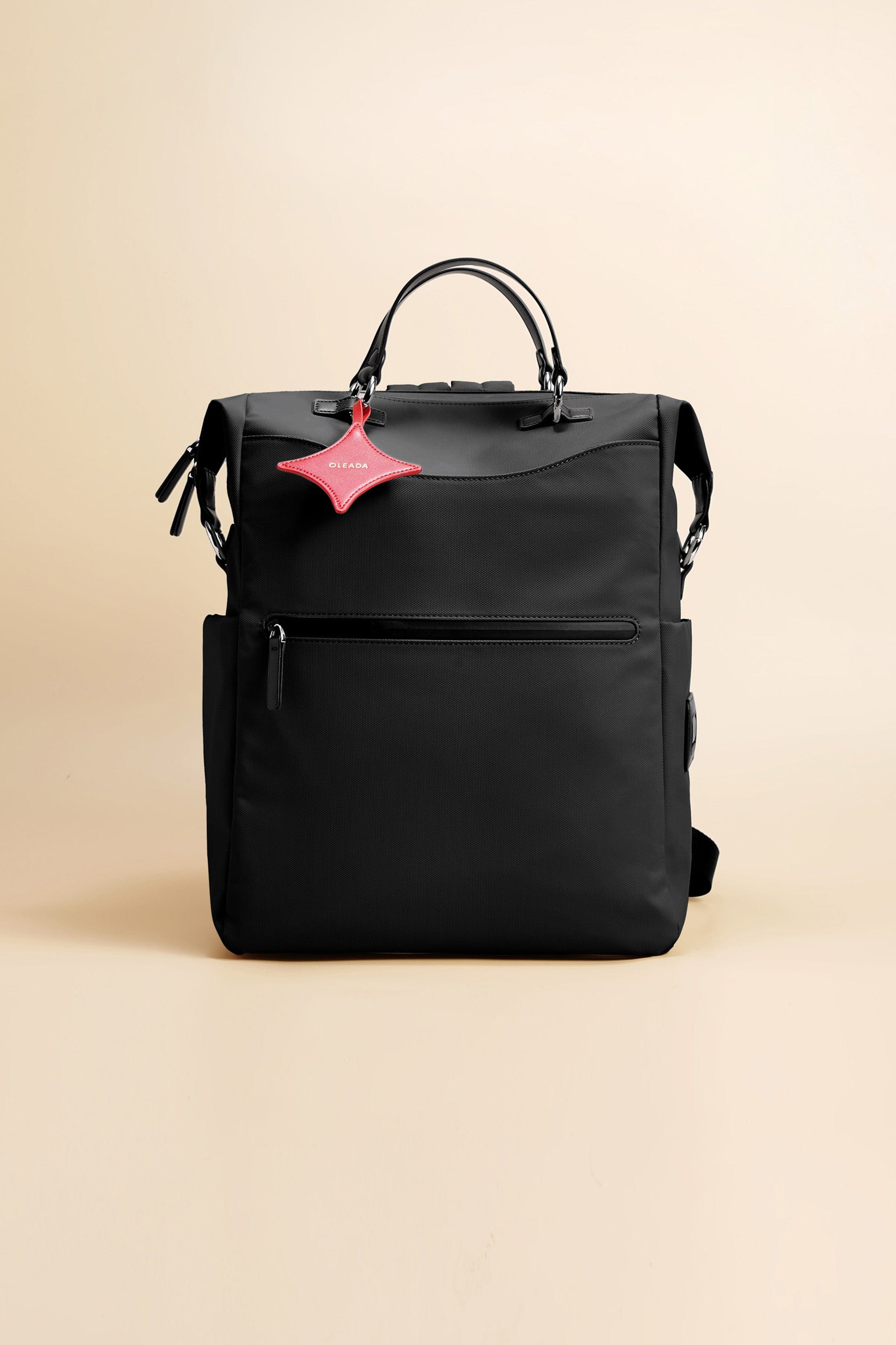 OLEADA NYC convertible travel bags > work-to-travel backpack > commuter bags > water-resistant vegan bags > stylish multi-use backpack Color_Tokyo AnyWear AnyBackpack Travel
