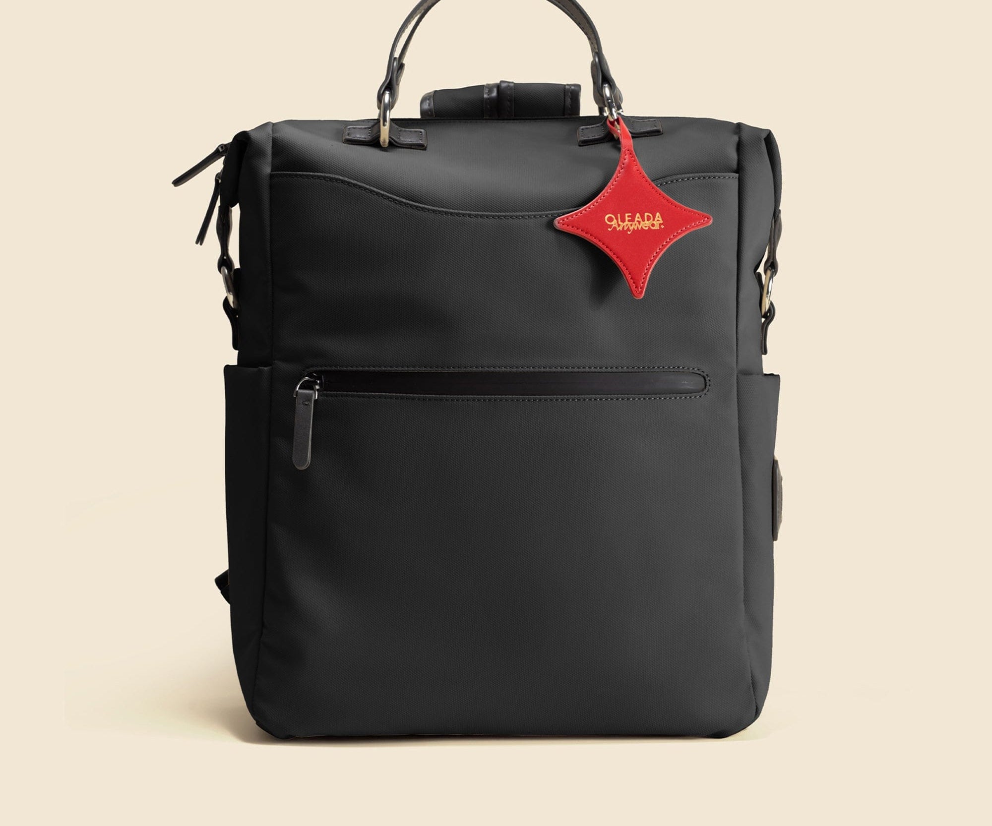 OLEADA NYC convertible travel bags > work-to-travel backpack > commuter bags > water-resistant vegan bags > stylish multi-use backpack Color_Tokyo AnyWear AnyBackpack Travel