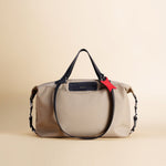OLEADA NYC Convertible Travel Bags > Work-to-Travel Duffle Bags > Organized Carry Bags > Water-Resistant Vegan Bags > Stylish Multi-Use Bags Color_Tan Anywear AnyDuffle City