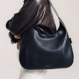OLEADA NYC Hobo Bag > Leather Hobo Bag For Women > Mini Handbag > Convertible To Shoulder Bag > Fits 14" laptop> Marina Hobo