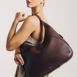 OLEADA NYC Hobo Bag > Leather Hobo Bag For Women > Mini Handbag > Convertible To Shoulder Bag > Fits 14" laptop> Marina Hobo