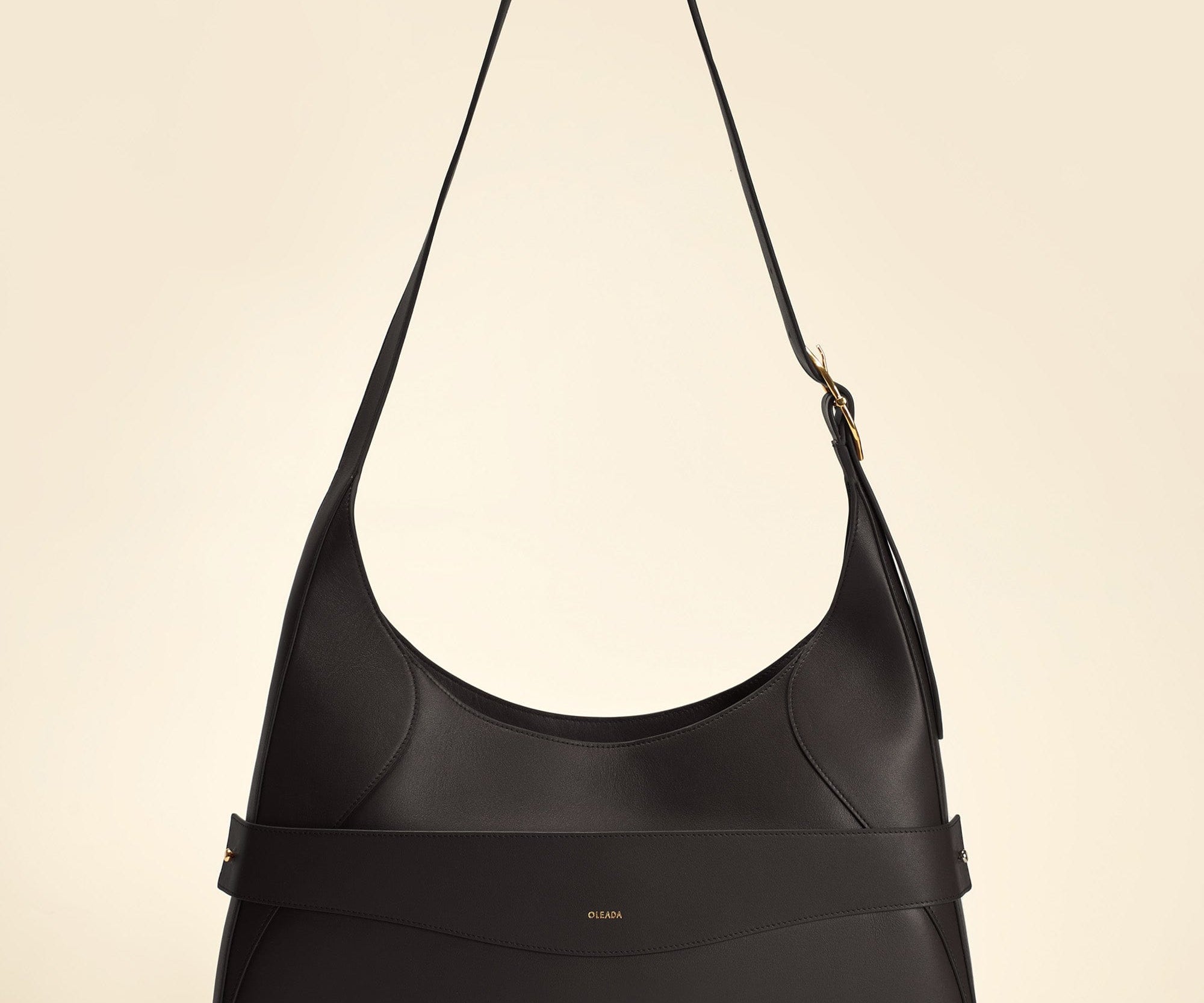 OLEADA NYC Hobo Bag > Leather Hobo Bag For Women > Mini Handbag > Convertible To Shoulder Bag > Fits 14" laptop> Marina Hobo