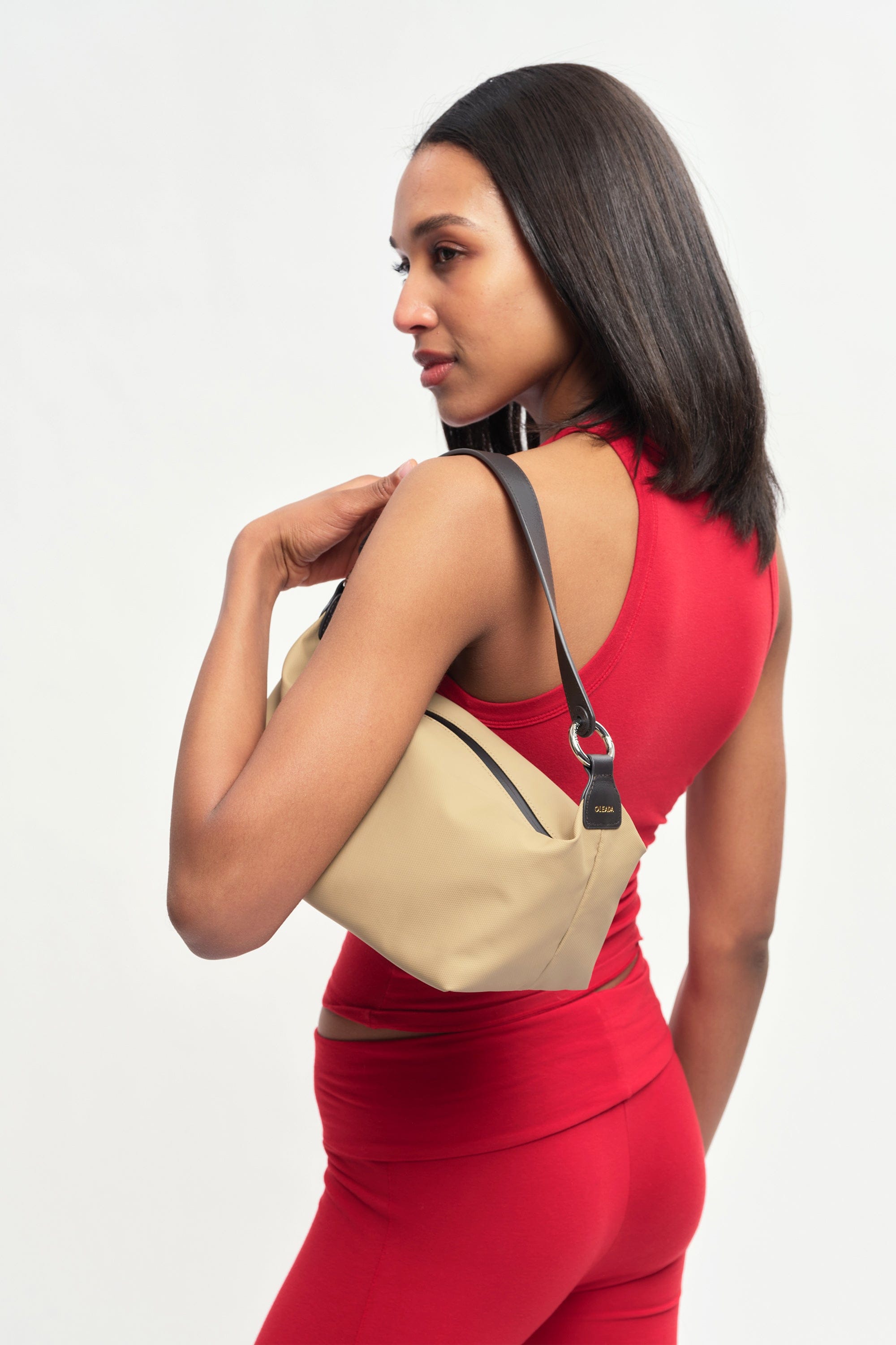 OLEADA NYC Laptop Work Bag > Business Laptop Briefcase > 16 Inch Laptop Bag > Bag With Top Handle > Spacious Compartments Color_Abu Dhabi AnyWear AnyBox