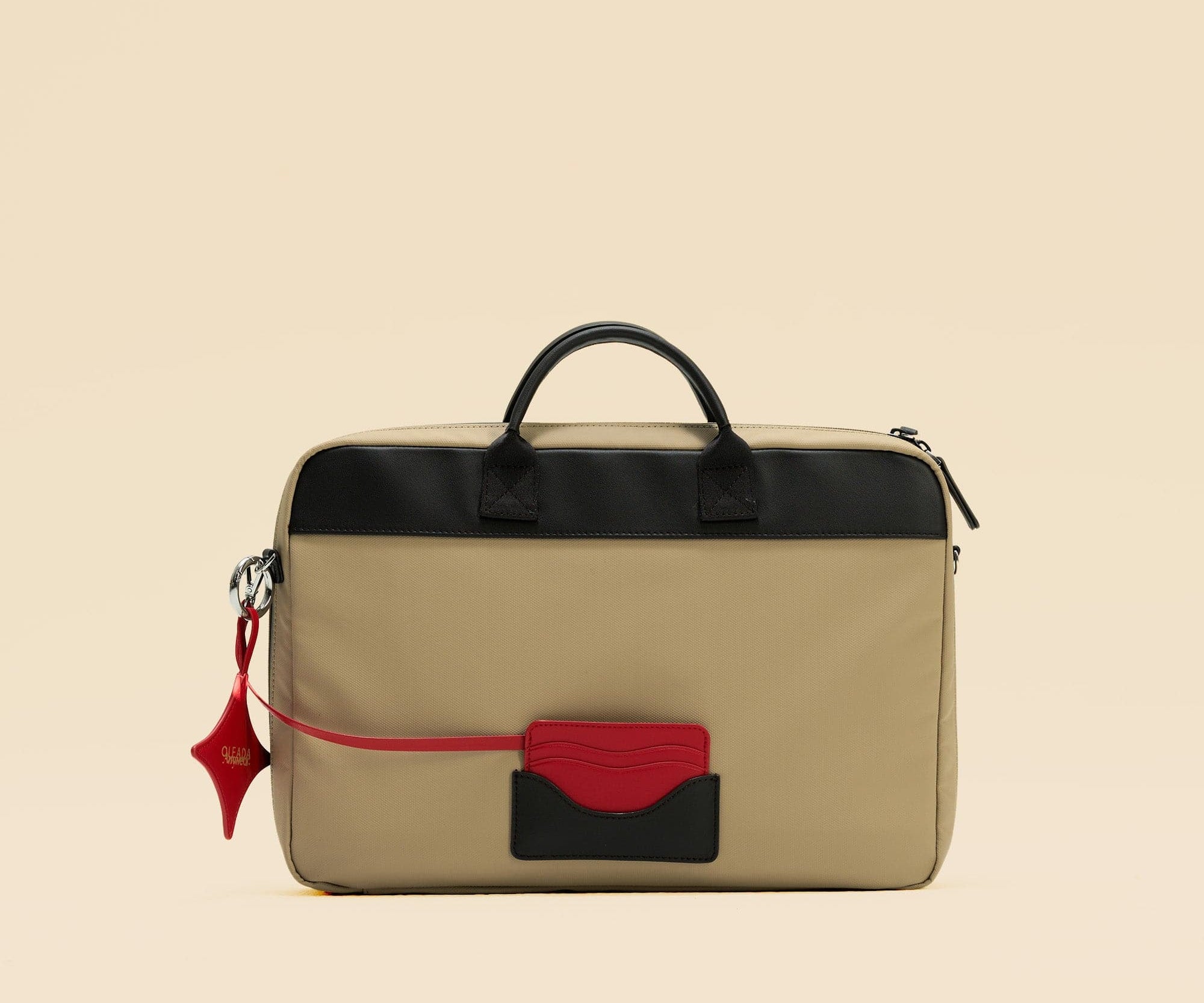 OLEADA NYC Laptop Work Bag > Business Laptop Briefcase > 16 Inch Laptop Bag > Bag With Top Handle > Spacious Compartments Color_Abu Dhabi AnyWear Laptop Brief