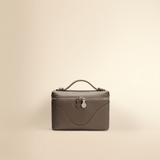 OLEADA NYC Leather Handbag > Women Work Bag > Top Handle Bag > Shoulder Bag > Mini Bag Color_Ash Mini Anchor Bag