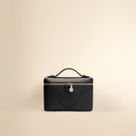 OLEADA NYC Leather Handbag > Women Work Bag > Top Handle Bag > Shoulder Bag > Mini Bag Color_Caviar(G) Mini Anchor Bag