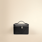 OLEADA NYC Leather Handbag > Women Work Bag > Top Handle Bag > Shoulder Bag > Mini Bag Color_Caviar(S) Mini Anchor Bag